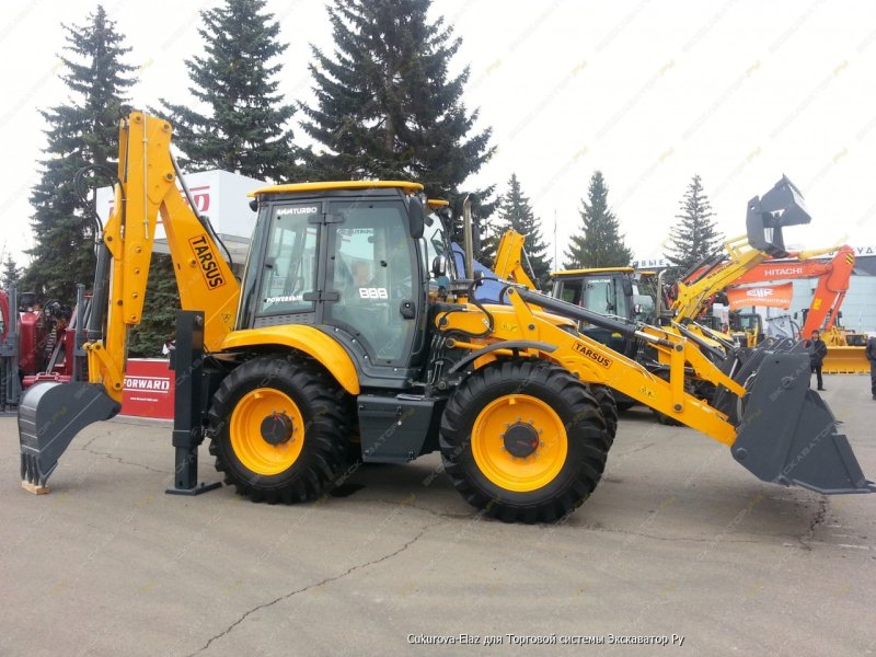 Экскаватор-погрузчик Tarsus 888