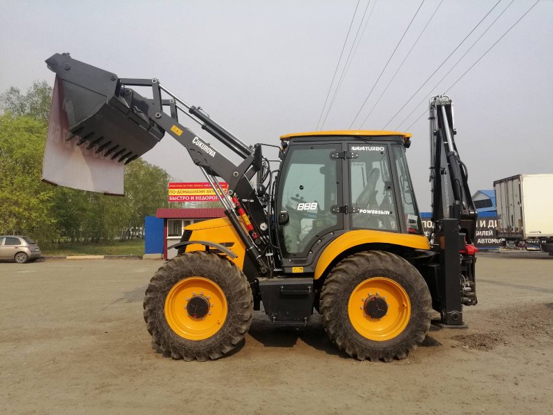 Чукурова 888 экскаватор погрузчик