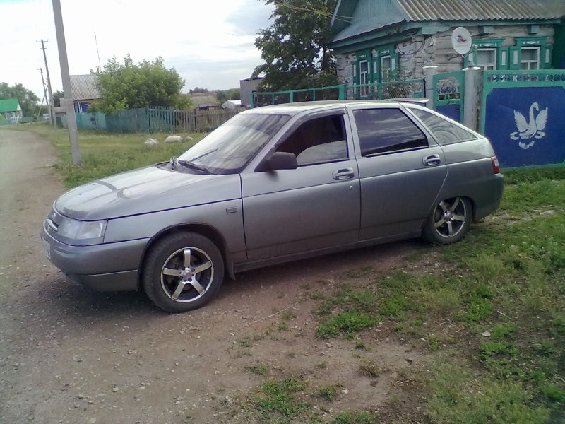Лада 2112 серо зеленый металлик