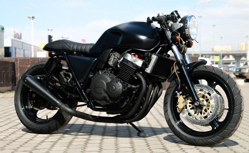 CB 400 Custom Suspension