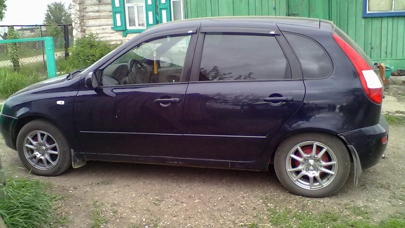 Лада Калина хэтчбек 2007 черника