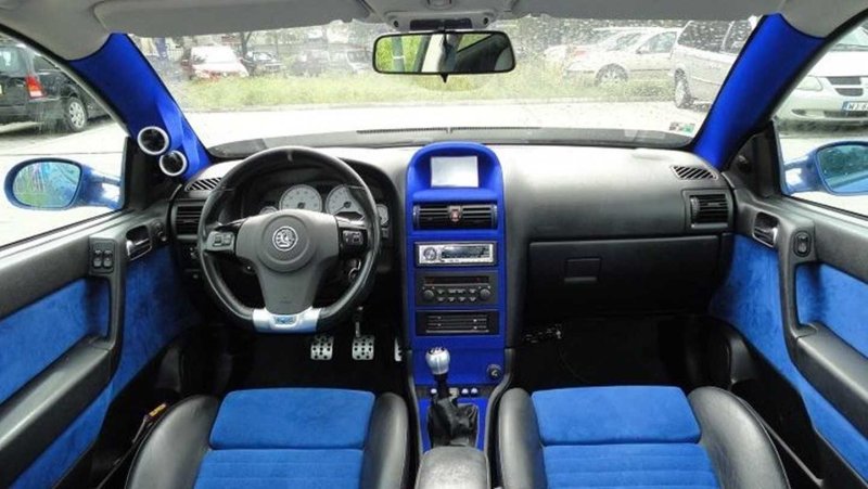 Astra g салон