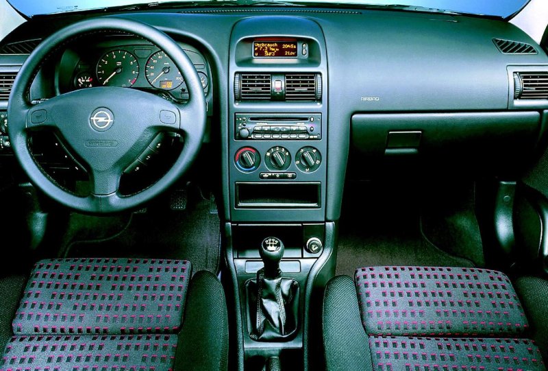 Opel Astra g 2004 салон