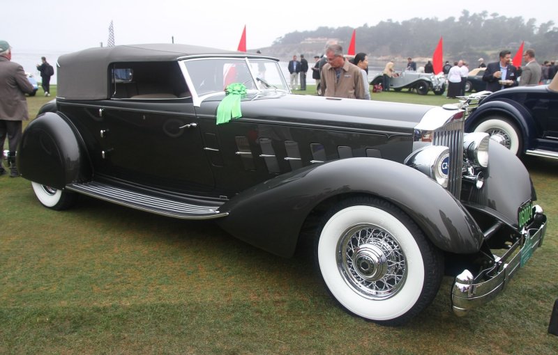 1934 Packard Twelve Convertible Victoria