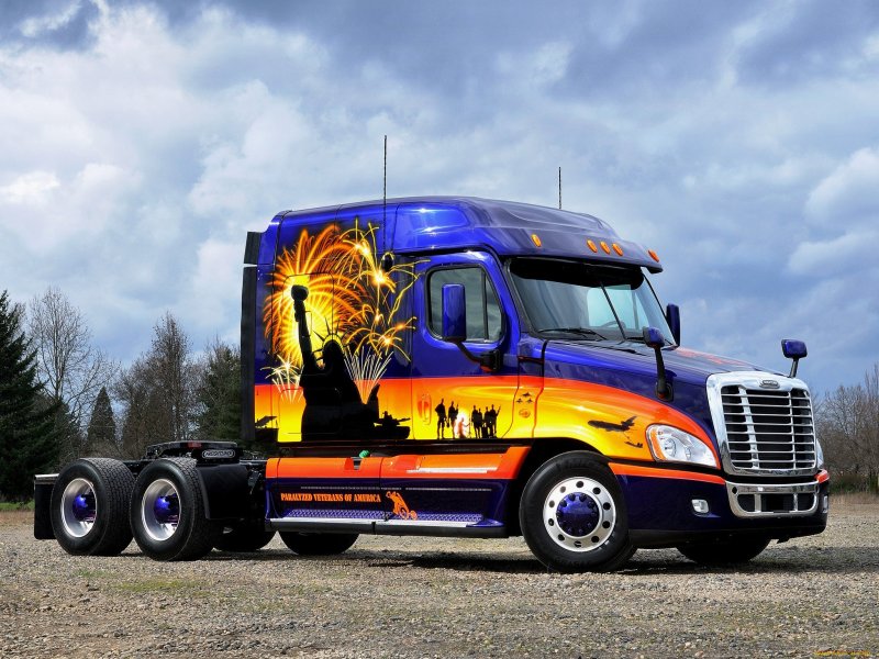 Тягач freightliner Cascadia
