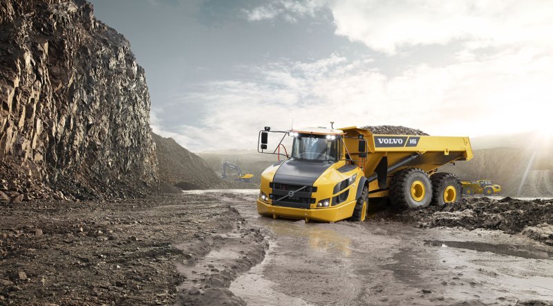 Самосвал Volvo a45g