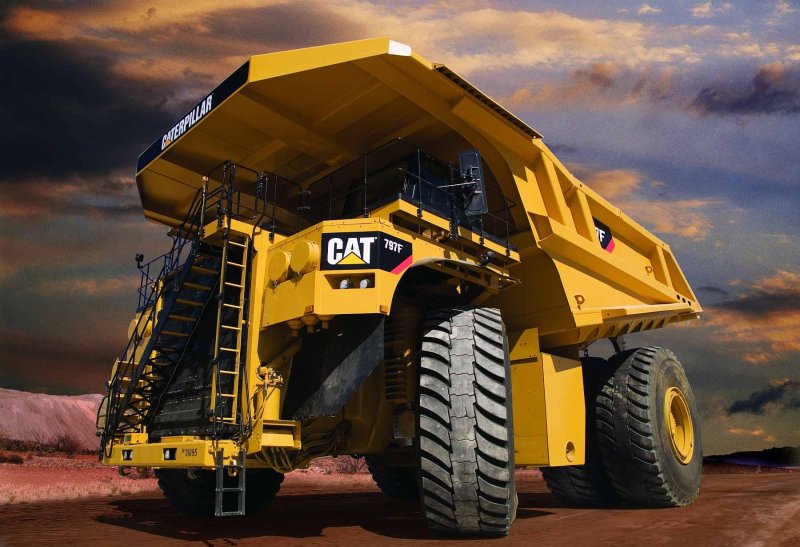 Самосвал Caterpillar 797f
