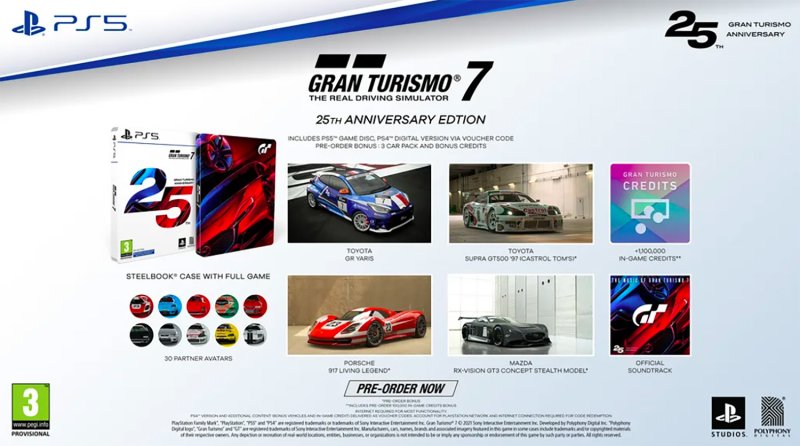 Gran Turismo 7 Disc