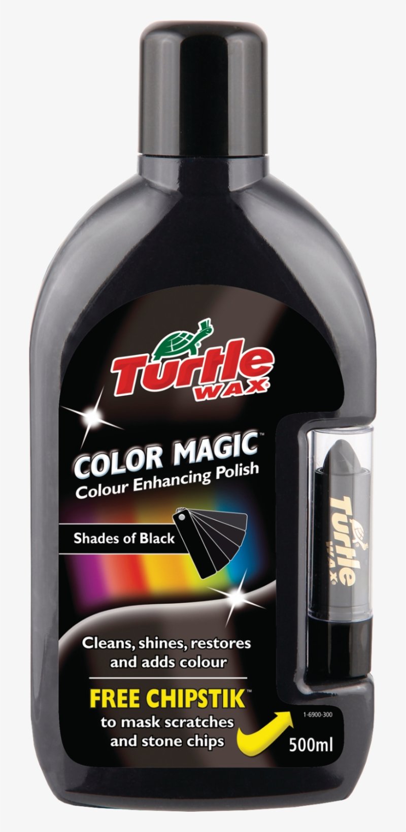 Полироль Turtle Wax Color Magic черный