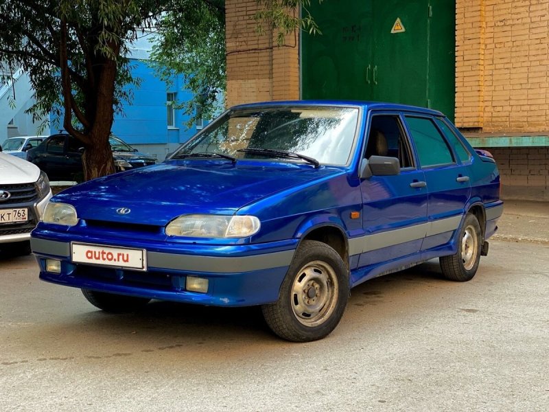 ВАЗ 2115 2007 года синяя