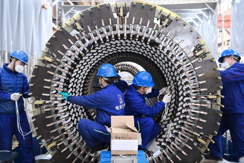 Турбогенератор Qfsn-660-2 фирмы hec Harbin electrical Company Ltd