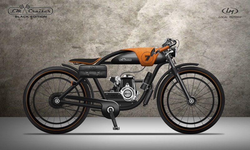 Электровелосипед Cafe Racer