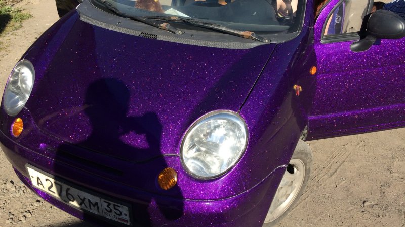 Daewoo Matiz фиолетовый
