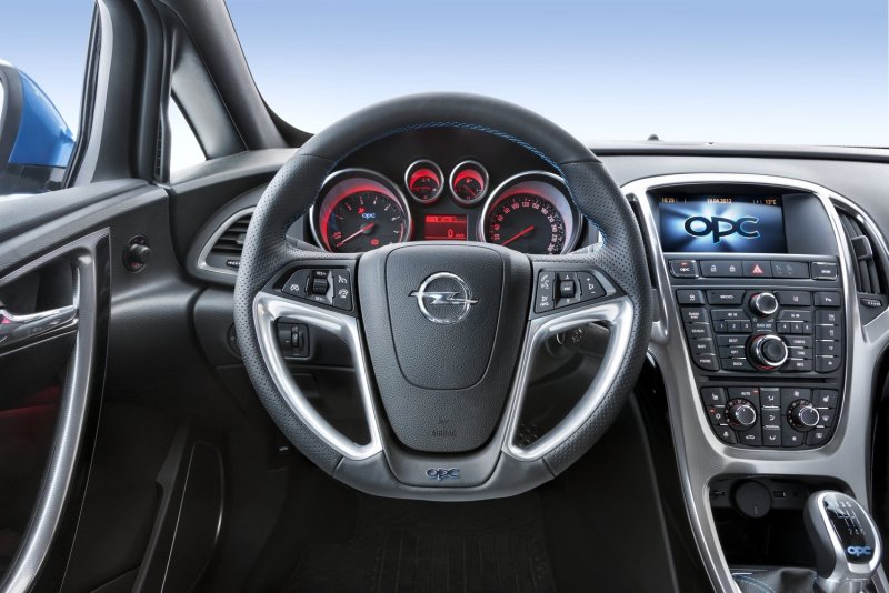 Opel Astra j 2014 салон