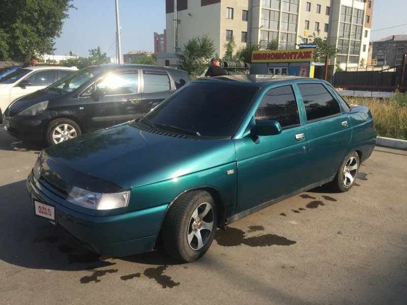 ВАЗ 2110 зеленый металлик