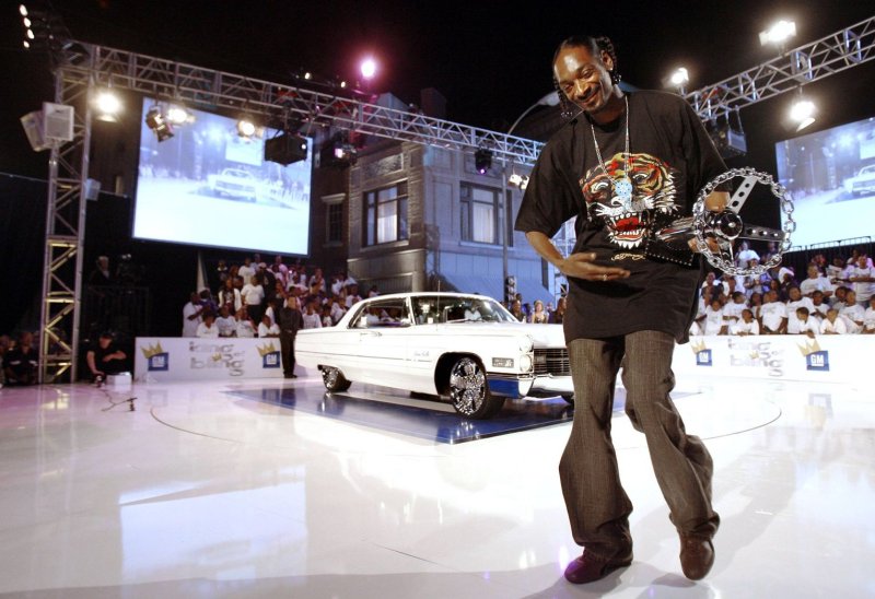 Snoop Dogg в машине