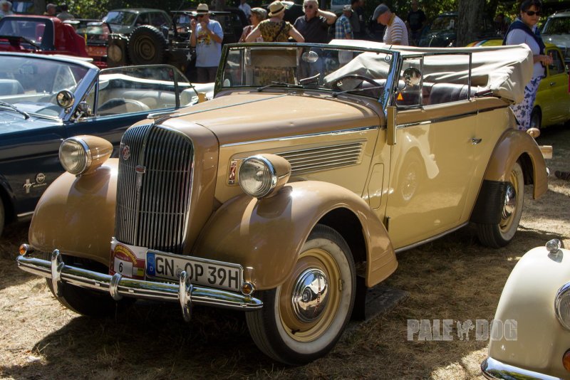 1937 Opel super 6 Glaser-Cabriolet