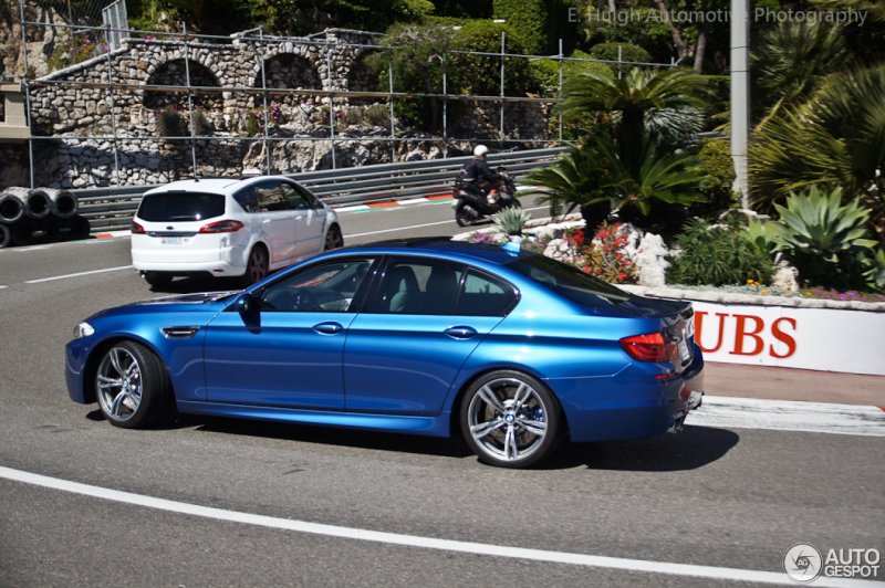 BMW f10 Montecarlo Blue