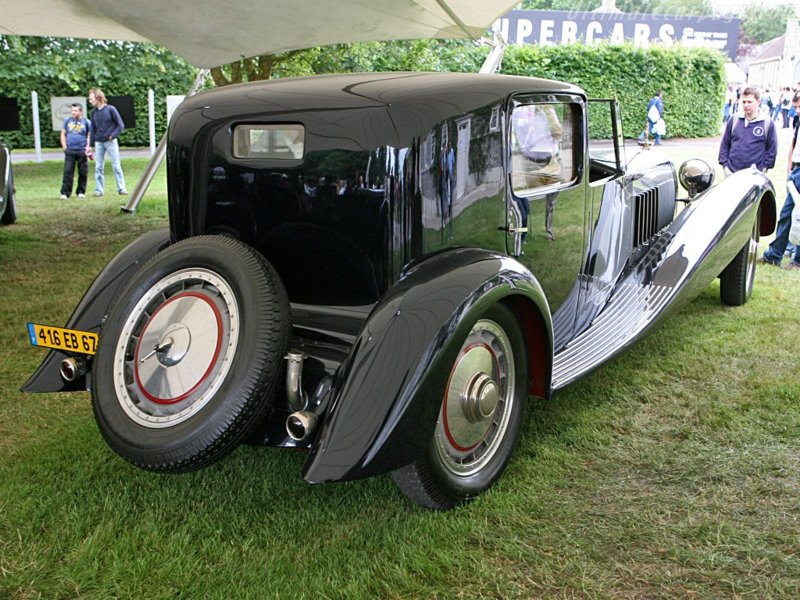 Bugatti Type 41 Royale Kellner Coupe 1931 года