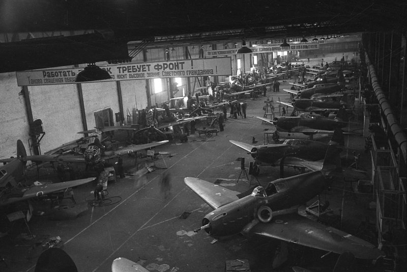 Саратов авиационный завод 1941-1945