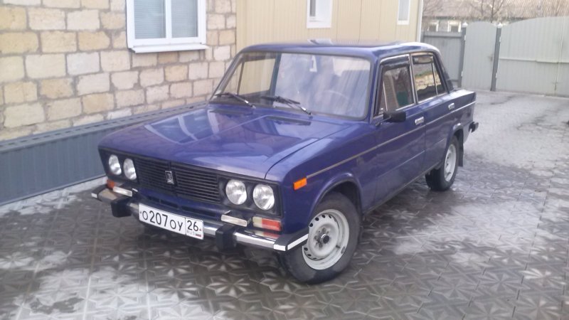 ВАЗ 2106 синяя полночь
