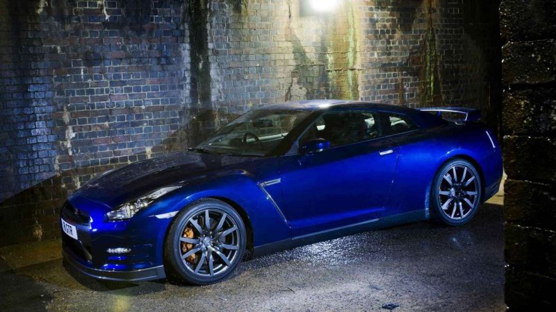 GTR r35 синий
