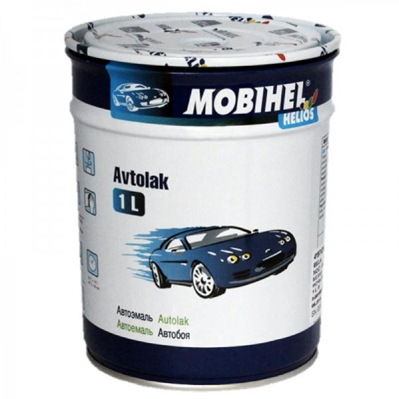 Автоэмаль Mobihel 1k алкид примула 210, 1л