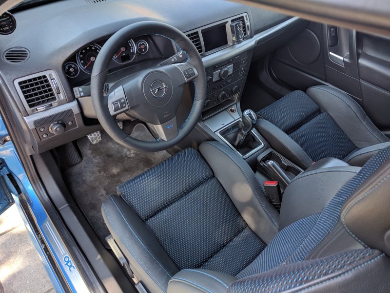 Opel Vectra c 2008 салон