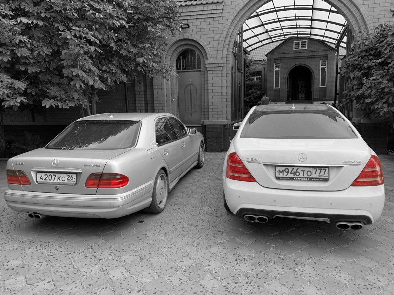 E55 AMG 210