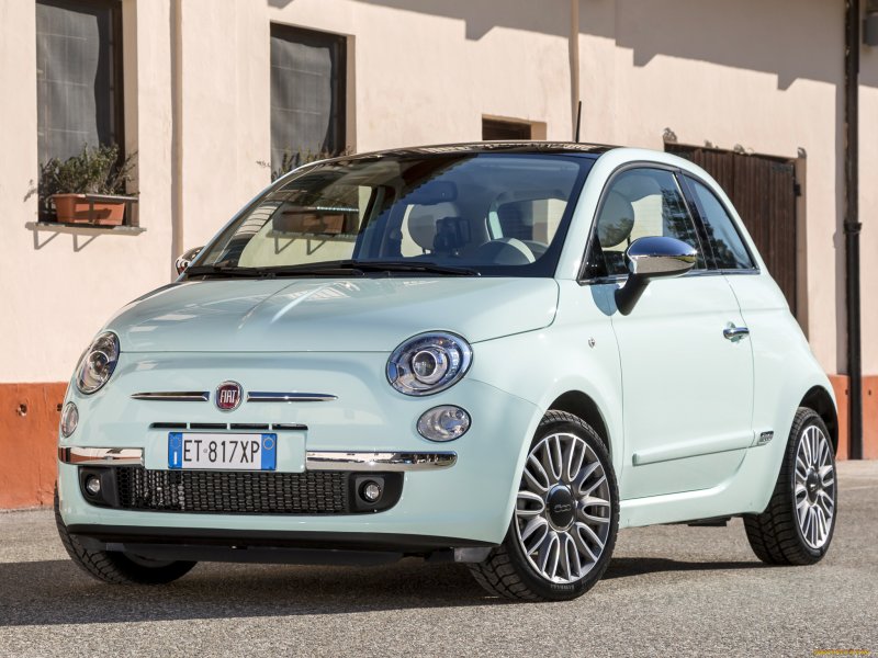 Fiat nuova 500 новый
