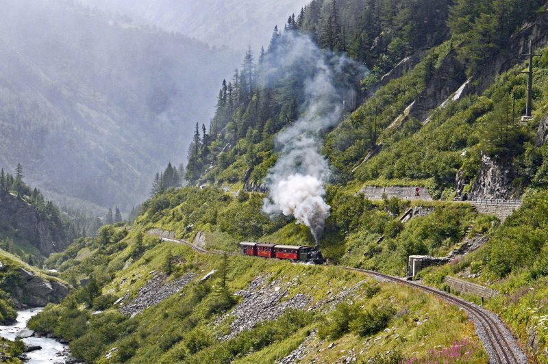Горные паровоз Швейцария