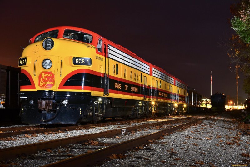 Тепловоз EMD f9 звук