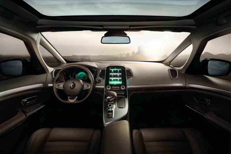 Renault Espace 2017 салон