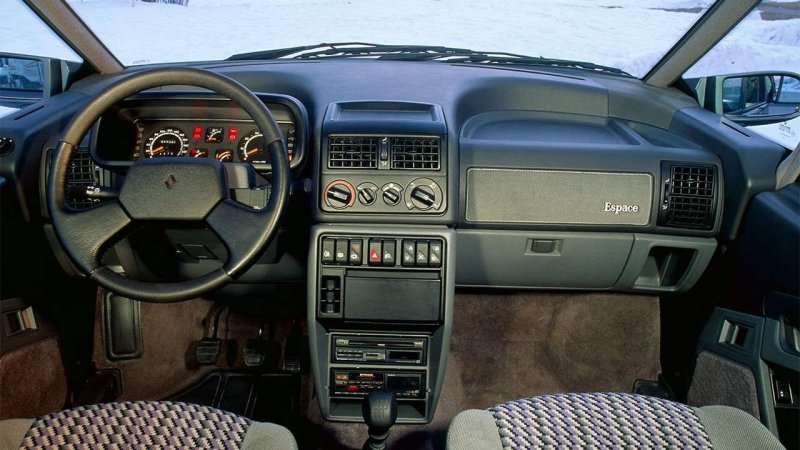 Renault Espace 1989 салон
