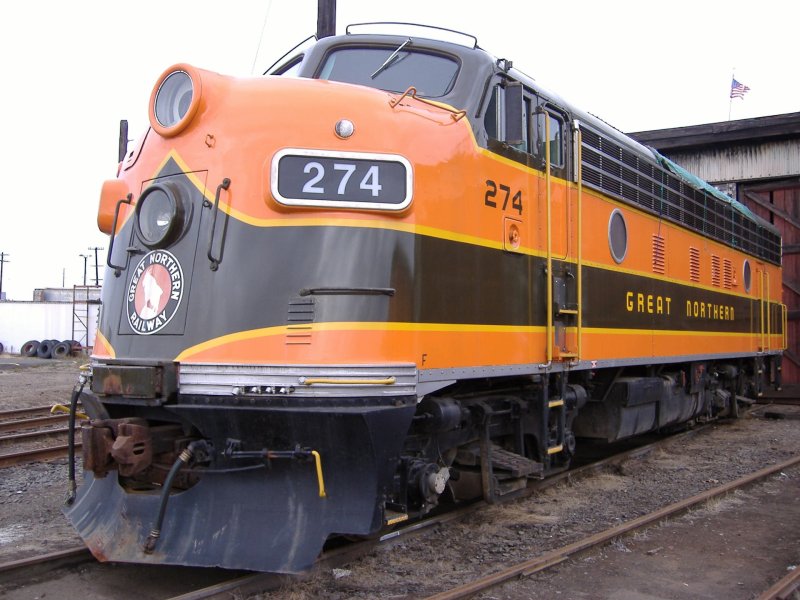 EMD f7 тепловоз