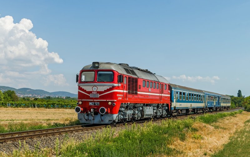 Локомотив поезд