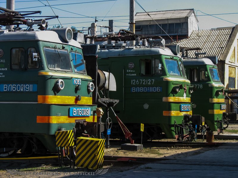 Тепловоз вл 80 в депо