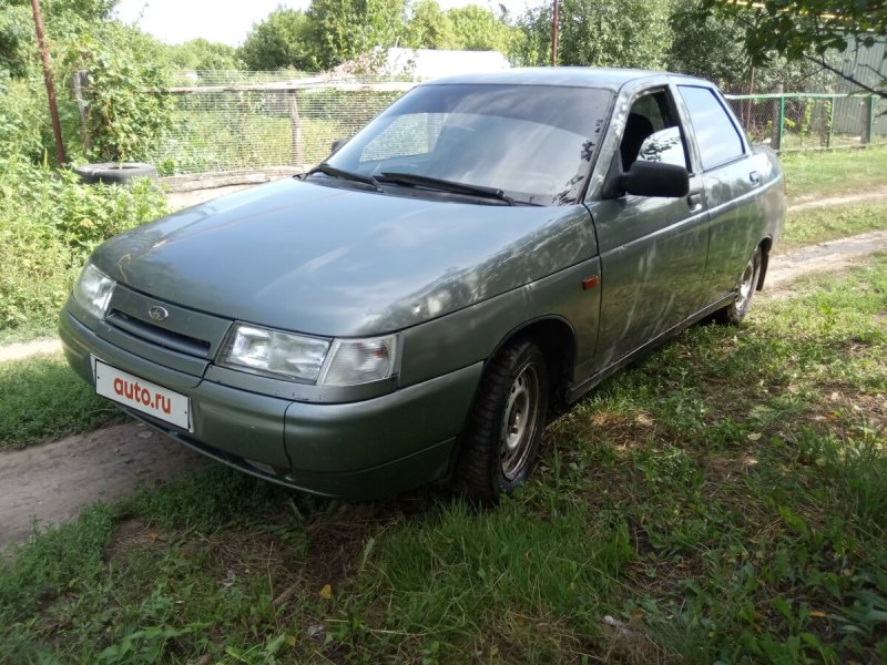 Лада 2110 серого цвета