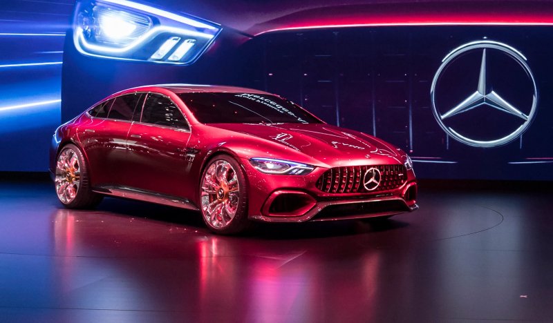 Мерседес Бенц AMG gt Concept 2018