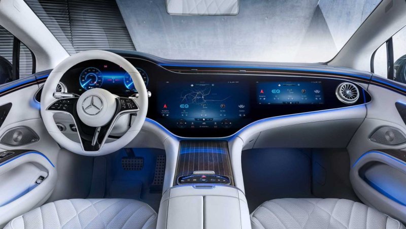 Mercedes-Benz EQS 2022 Interior
