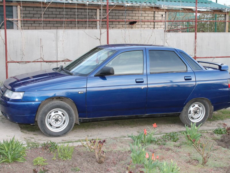 Лада 2110 синяя