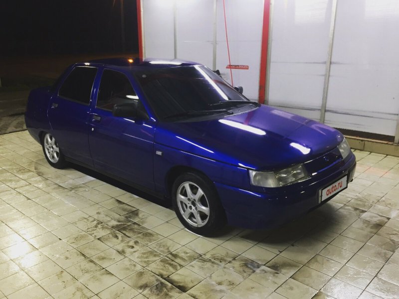 Лада 2110 синяя