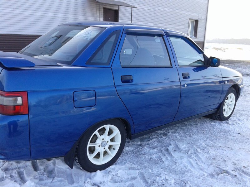 Лада 2110 голубая