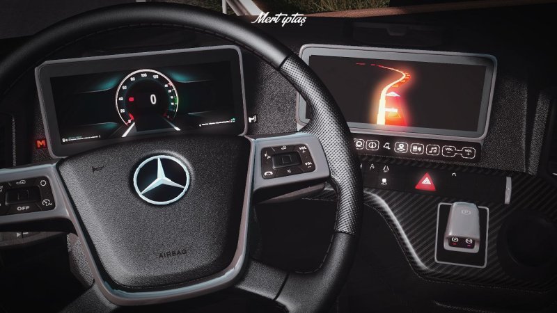 Mercedes Benz mp5 салон
