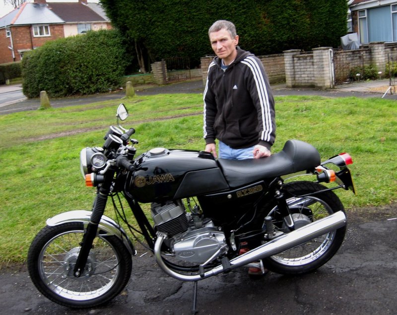 Jawa 350 черная