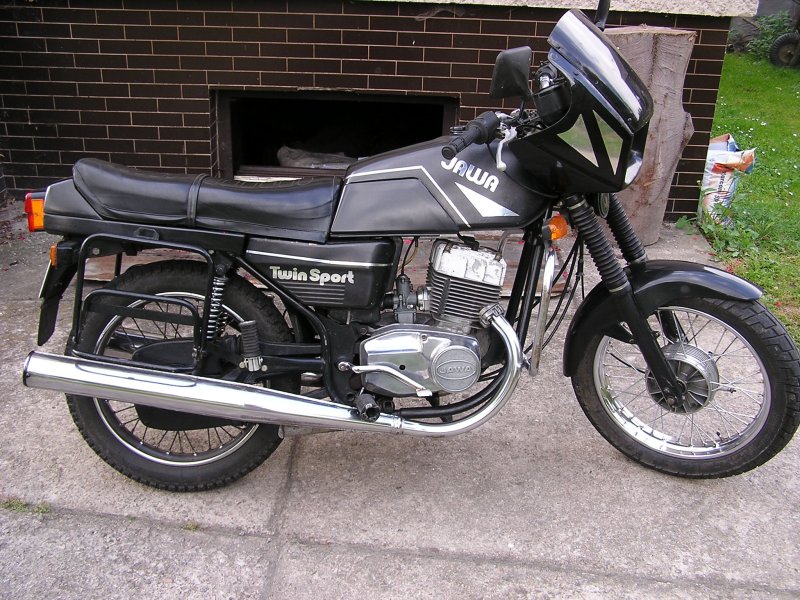 Jawa 638 черная