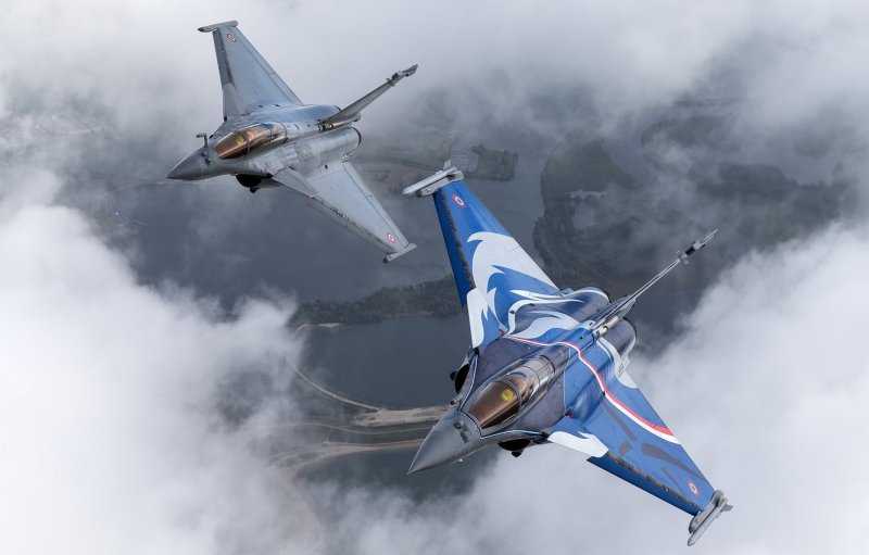 Истребитель Rafale ВВС Франции