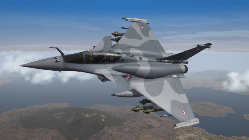Французский истребитель Dassault Rafale