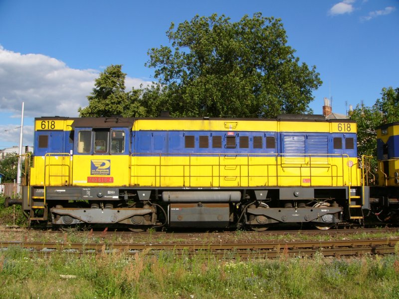 Польский маневровый тепловоз 740