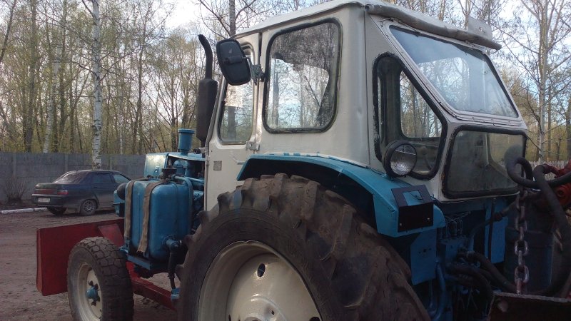 Трактор 80 ЮМЗ экскаватор